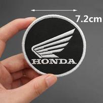 HONDA Motociklo Logotipas Siuvinėtas Audinio Lipdukas Drabužių Skylės Lopas Decal Honda HRC CBR CB400 CB650 CBR25ORR CRF SH3O0 NC75O Sewing style