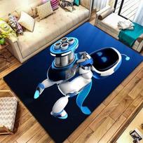 ASTRO BOT Carpet Rug for Living Room Bedroom Home Sofa Decoration,Kids play Non-slip Floor Mat 100x120cm( 39x47in )