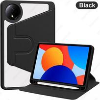 Case for Redmi Pad SE 8.7 inch , Premium PU Leather Foldable Stand Smart Auto Sleep Wake with Pencil Holder Protective Cover juoda