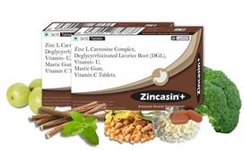 zincasin +plus Zinc L carnosine Supplements, 60 tablets