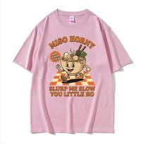 Miso Horny Slurp Me Slow You Little Ho Funny Graphic Tshirts Unisex Unisex Vintage Harajuku T Shirt Casual Cotton Oversized Tshirt 4XL white