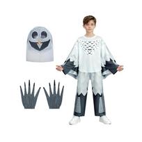 99 Naktys Miške Elnias Vaikams Cosplay Kostiumas Gyvūnas Elnias Pelėda Cosplay Kombinezonas Helovino Šventės Kostiumai suaugusiems vaikams 140 white