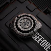 LAUTIE BIT04 Bionic Pupil Fingertip Gyro Decompression Toy EDC Artifact Finger Gyro Bit pilka spalva