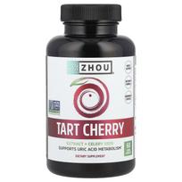 Zhou Nutrition, vyšnių ekstraktas + salierų sėklos, 60 daržovių kapsulių