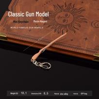 PUBG Peace Elite Non-Firing Mosin-Nagant Mini Gun Pendant Model black
