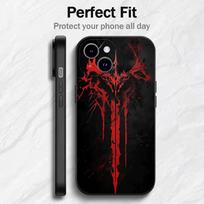W-World Of W-Warcraft Phone Case For 17 16 15 14 13 12 11 Mini XS XR X 6S 6 Pro Max Plus Black Soft Cover iPhone16promax