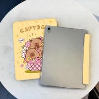 Capybara Cover Funda for Ipad Mini 6th Generation 2021 Ipad 5th 6th 9.7 Ipad Air3 10.5 2021 10.2 7/8/9 Generation 10th Funda ipad 5th 6th 9.7 black