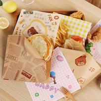 MEIDI Coated Paper Burger Sandwich Bags beige