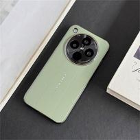 Case For Oppo Find X8 Ultra X8 Pro 5G Fashion Electroplated Stripe Leather Hard Cover For Find X 8 X8Pro Camera Protect Shell For Find X8 žalia