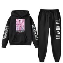 Taylor Swift The Eras Tour Unisex Hoodie Set L black
