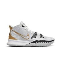 Nike Kyrie 7 EP 'Rings' (Unisex) White / Black / Grey / Metallic Gold Basketball Shoes CQ9327 101 42.0 white