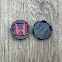 4 vnt. 69 mm automobilio ratlankio centrinis dangtelis, ratlankio stebulės apsauga nuo dulkių, emblema Honda Accord CRV XRV Civic Odyssey gray