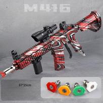 Elektrinis M416/MP5 modelio vandens pistoletas su PA putų bakeliu | Nešiojama aukšto slėgio automobilio plovimo ir kraštovaizdžio priežiūros valymo priemonė
