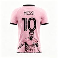 2026 Messi Nr.10 Futbolo Marškinėliai Rungtynių ir Treniruočių Rinkinys Vasaros Sportinė Vyriška Marškinėliai Vaikų Drabužiai T-shirt Y2k Moteris 160