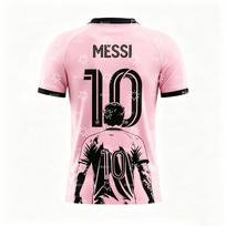 2026 Messi Nr.10 Futbolo Marškinėliai Rungtynių ir Treniruočių Rinkinys Vasaros Sportinė Vyriška Marškinėliai Vaikų Drabužiai T-shirt Y2k Moteris 160