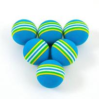 In Stock EVA Foam Golf Balls for Indoor Practice - Children's Toy, Bulk Preferred blue