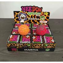 1/4/12Pcs Nee Doh Magma Light Up Squeeze Balls Display Box Squishy Meteorite Stress Relief Fidget Toy Bulk Wholesale