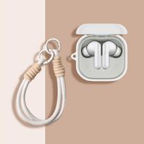 Suitable for Anker Soundcore R50i NC/P30i/R50i/P20i Silicone Wireless Earphone Protective Case with Rope Buckle ForSoundcore R50i NC balta