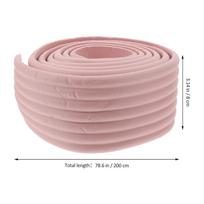 Bunk Bed Ladder Cover Replacement Tread Pad for Stair Steps Anti-Slip Bottom 2-Layer Cushioning Support Comfortable Grip rožinė