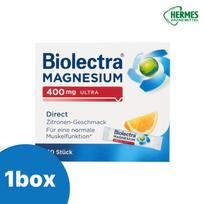 Biolectra Magnis 400mg Ultra Direct 60 pakelių 2 vnt. mėnesio atsarga Vokietija 60 tablečių 1 vnt.