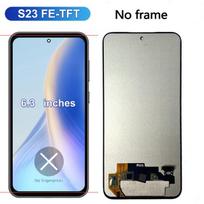 AMOLED ekranas, skirtas Samsung Galaxy S23 FE LCD ekranui, jutiklinio ekrano skaitmenintuvo surinkimas, skirtas Samsung S23 FE SM-S711B ekranui TFT NO Frame gray