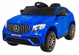 Vaikiškas elektrinis automobilis Ramiz GLC63S, mėlynas, 24 × 8 cm ratais