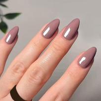 French Fake Nials Long Migdol Press on Nails Manikiūras Nagų patarimai moterims JP3005