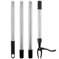 Weed Puller Tool Adjustable Stand Up Weeder with Long Handle Lightweight Weed Remover Tool for Lawn Gardening Transplanting juoda