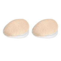 1 Pair Lightweight Arch Support Inserts Supportive Gel Arch Insoles Premium Arch Pads  Sandals abrikosas