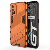 Dėklas Realme GT 5G Realme GT 2 3 GT Neo 2 3 GT Master Apsauginis Dėklas Smūgiams Atsparus Silikoninis Šarvuotas PC Apsauginis Telefono Bamperis Realme GT 5G Realme GT Master oranžinė