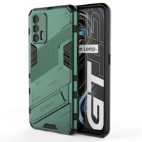 Dėklas Realme GT 5G Realme GT 2 3 GT Neo 2 3 GT Master Apsauginis Dėklas Smūgiams Atsparus Silikoninis Šarvuotas PC Apsauginis Telefono Bamperis Realme GT 5G GT Master Explorer žalia
