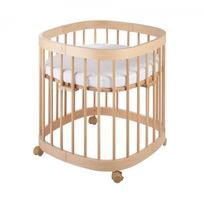 Tweeto 7-in-1 Baby Crib Natural Beech