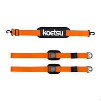 SUP Shoulder Carrier Strap Durability Premium Professional Adjustable Length Blue oranžinė