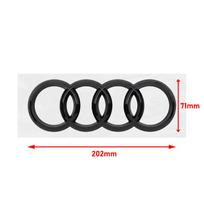 Audi Q2 2016-2018 Automobilio Logotipas Variklio Dangtis Priekinės Grotelės Emblema Q2 Quarrto Galinis Bagažinės Ženklelis Lipdukas Sline Emblema Lipdukas Dekoravimo Aksesuarai
