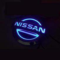 LED Automatinis Šviesos Galinis Ženklelio Lipdukas Nissan TIIDA X-TRAIL Geniss LIVINA Cedric Automobilio Stiliaus Emblema Lipdukas Modifikavimo Dekoracija 11.7x10