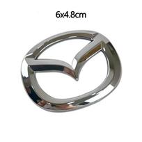 Plastikas Mazda CX-7 CX7 Automobilio Priekinės Bagažinės Emblema Vairo Ženklelis 3D Kėbulo Pakeičiama Lipdukas Galinės Uodegos Apdailos Elementas gray