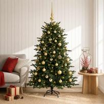 Dirbtinė kalėdinė eglutė su rutuliuku 120 cm 150 LED