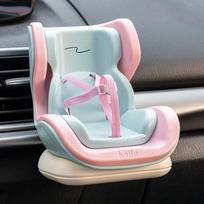 Labubu Automobilinė Lėlė Saugos Sėdynė Animacinis Kėdutės Modelis Automobiliui Kawaii Ob11 Lėlės Sėdynė Išpardavimas Dekoracija Automobilio Interjero Stiliaus Aksesuarai white