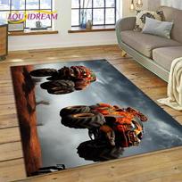 Monster Truck Monster Jam Animacinis Kilimas-Kilimėlis Miegamajam Svetainei Namų Sofos Dekoravimui, Vaikų Žaidimų Didelis Dekoras Grindų Kilimėlis 40x60cm( 15x23in ) gray