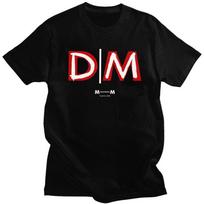 Custom Fashion Electronic Rock D-Depeche Cool Mode T Shirts Men Short Sleeve T-shirt Casual Tee 100% Cotton Oversized Tshirt ... 5XL įvairiaspalvis
