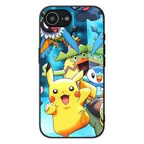 P-Pokemons GO P-Pikachus Mewtwo telefono dėklas Apple iPhone 12 13 Mini XS 11 Pro Max 7 8 Plus + XR 8+ X SE 2020 SE3 dangtelis iPhone 12 Mini blue