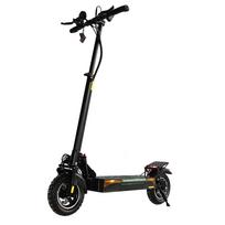 L12 Foldable Electric Scooter, Black Frame, 48V 16Ah Battery, 10 Inch Off-Road Tyres, Max Mileage 45-50KM, Dual Disc Brake Adult city electric scooter juoda