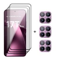 6in1 Glass For Xiaomi 17T Pro Full Cover Tempered Glass Xiaomi 17T Pro Screen Protector HD Phone Lens Film Xiaomi 17T Pro For Xiaomi 17T