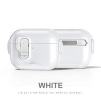 Magnetic Earphone Case For AirPods 4 Shockproof Protection Earphone Charging Box Bluetooth Headset Cover For AirPods 4 Gen Pro 3 2 For AirPods Pro balta