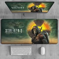 Expand Desk Mats 400x900mm Stalker 2 Large Gaming Mouse Pad Computer Laptop Rupper Keyboard Pad Desk Mat PC Gamer XXL Mouse pads 30cmx80cm(11.8x31.5inch)