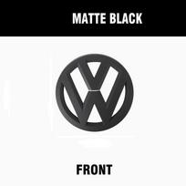 Car Front Grill Badge Rear Trunk Emblem Cover For Volkswagen VW Golf 4 5 6 7 7.5 8 Variant 7 Sportvan MK4 MK5 MK6 MK7 MK8 19-20 GOLF 7sportvan black