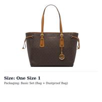 MICHAEL KORS Voyager Vidutinio dydžio Logotipo Rankinė 30F8GV6T2B-200 One Size 1 black