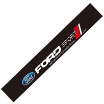 Automobilio priekinio ir galinio stiklo dekoratyvinis lipdukas Ford Ford ST Line Focus Mustang Fiesta Puma Ranger Kuga MK7 MAX F150 Mondeo juoda