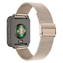 Garmin Venu X1 laikrodžio apyrankė Milanese nerūdijančio plieno juosta su sagtimi - Rožinio aukso Rose Gold įvairiaspalvis