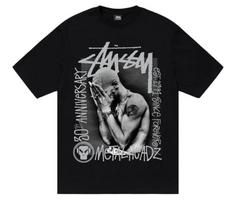 Stussy x Goldie Metalheadz 30th Anniversary T Shirt New With Tags Black Medium Unisex T-Shirt XXL gray